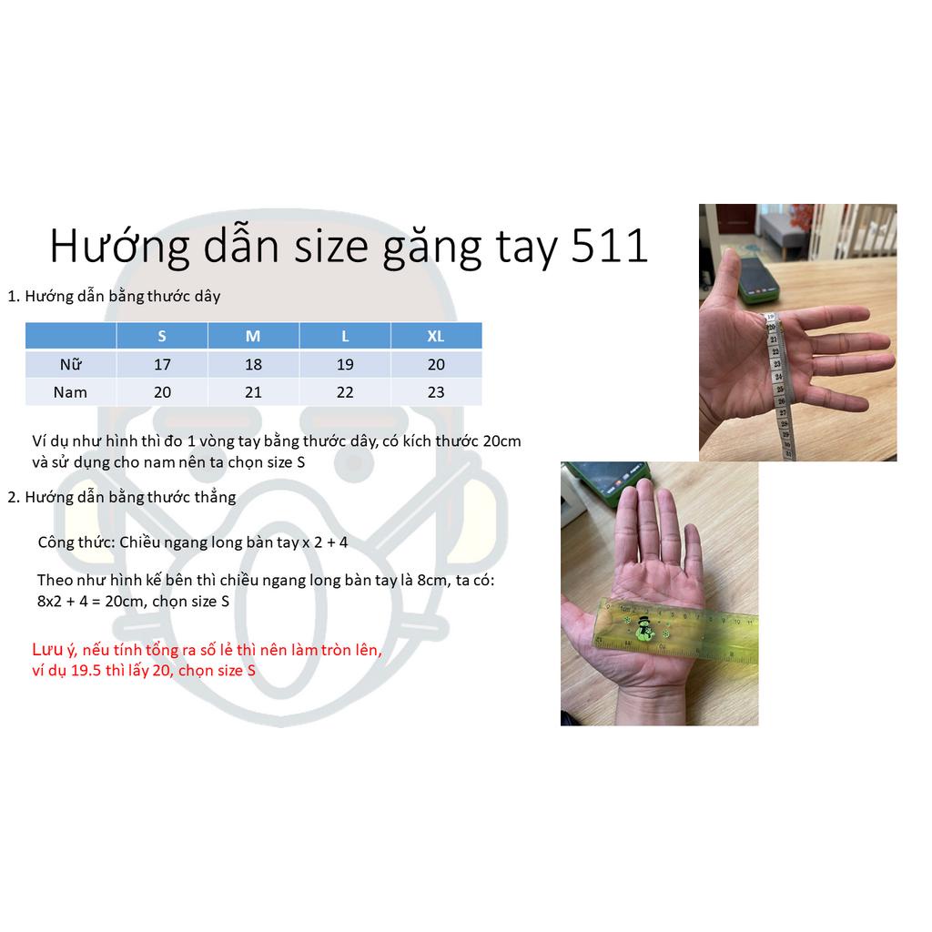 Găng Tay đi phượt 511 Ngón Cụt  - Chống Nắng - Tập Gym - Lái xe - Đi phượt