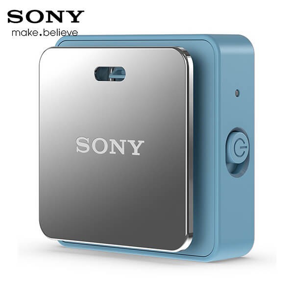 Tai nghe Bluetooth Sony SBH24 màu xanh