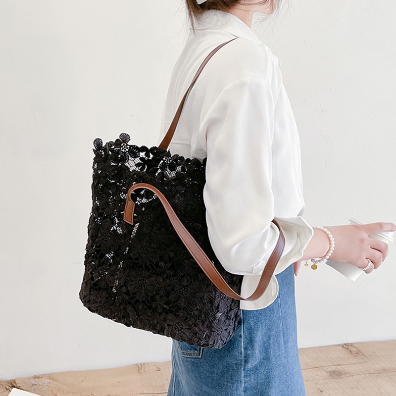 Túi xách đeo vai cỡ lớn thiết kế đơn giản phong cách phương Tây