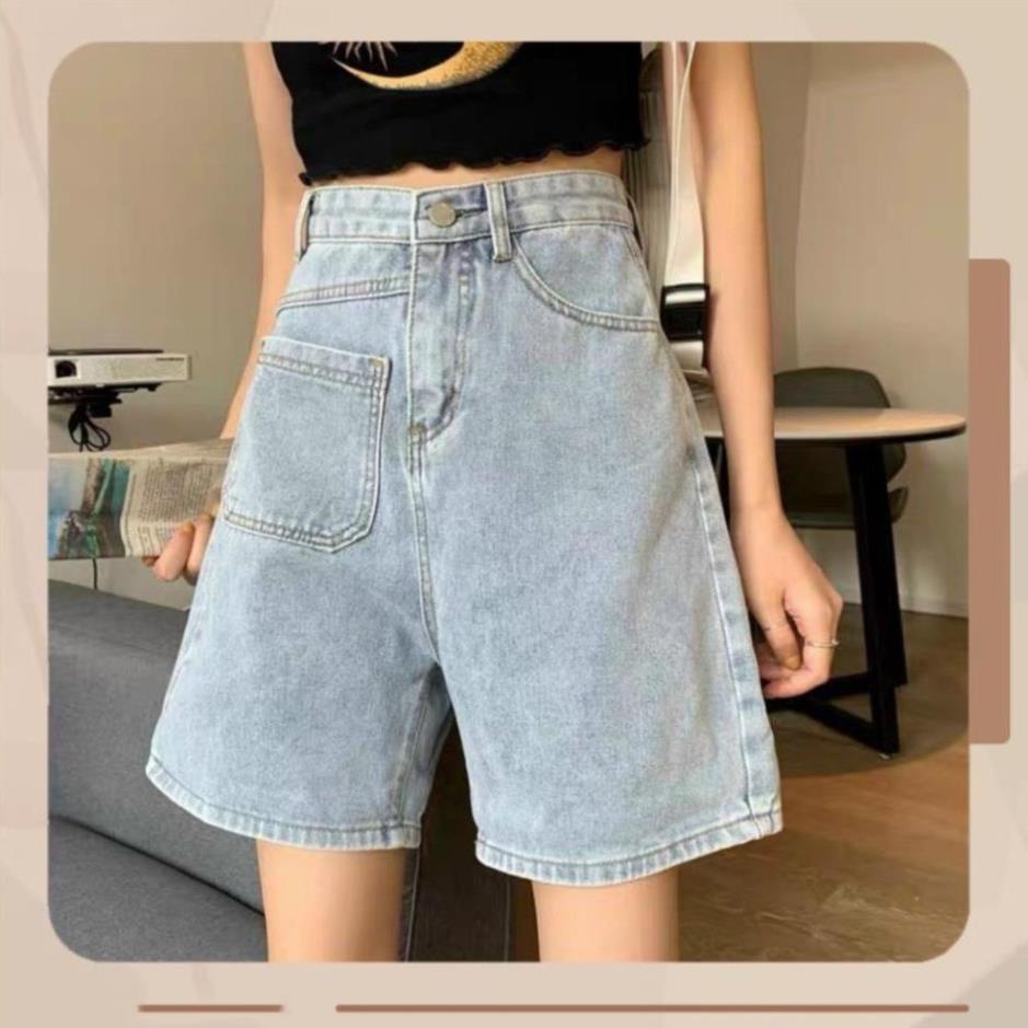 Quần Jean Ngố Cotton Túi Kiểu Ống Rộng Big Size (60-85kg) ! ! -
