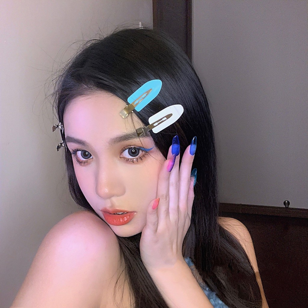 【1 Cái】 Ghim Tóc, Kẹp Tóc Dễ Thương. Kẹp Tóc Không Đường May Xinh Xắn Dễ Thương Phong Cách Hàn Quốc