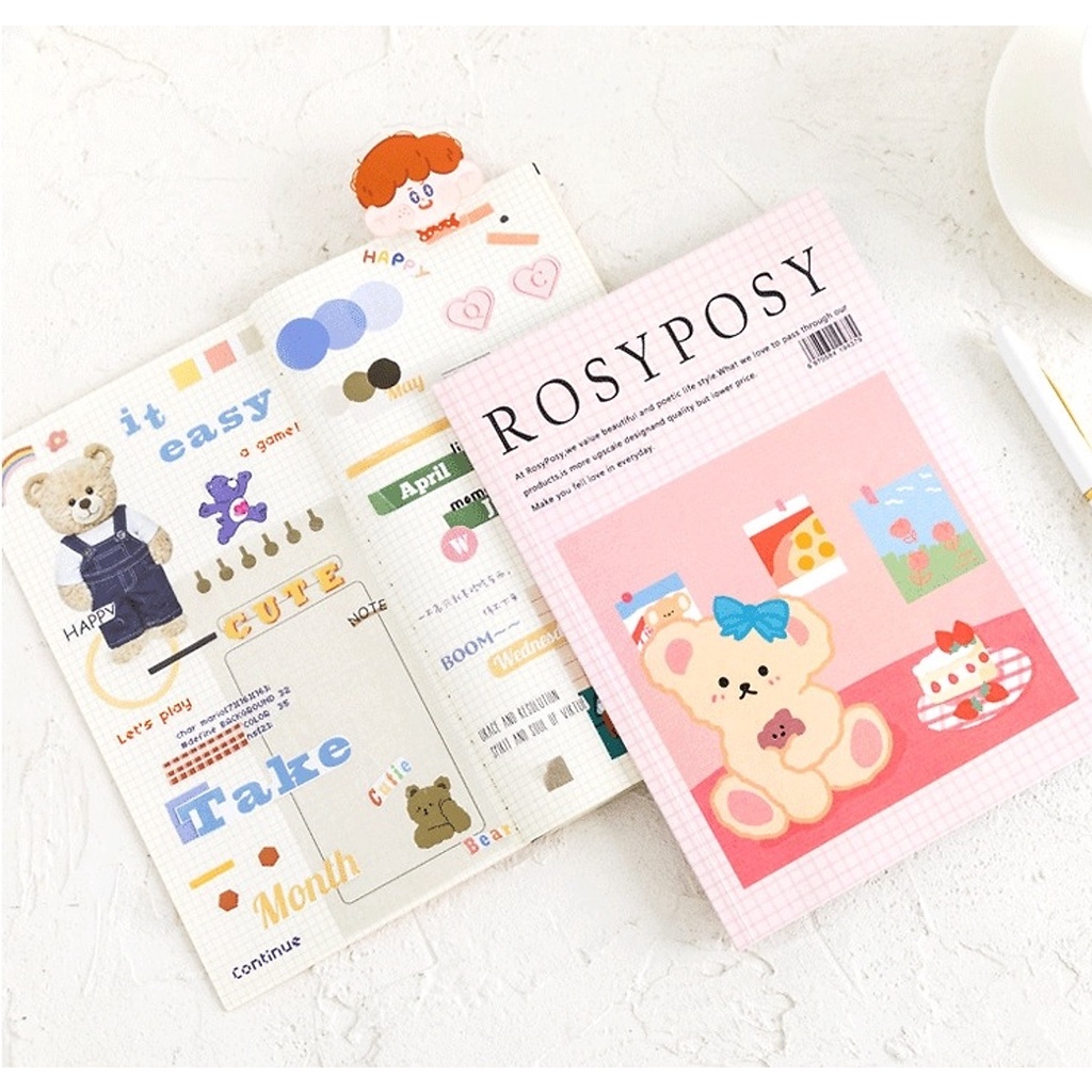 Cuốn Sticker Cao Cấp Rosyposy (Photobook Sticker)