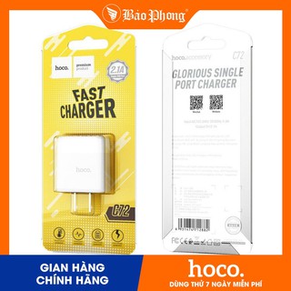 Củ sạc hoco c72 2.1a