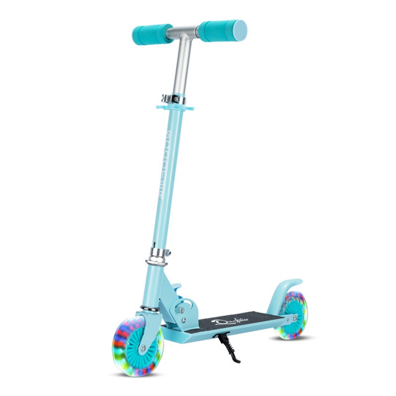 Nhà sản xuất bán hai vòng xe trượt Scooter trẻ em nâng gấp