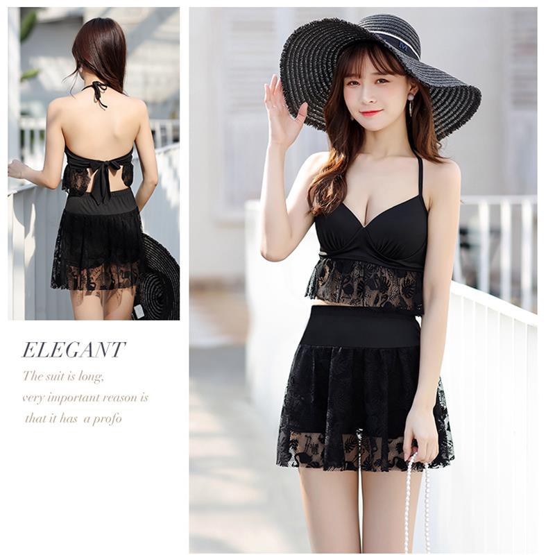 Bộ Đồ Bơi Ba Mảnh Cỡ Lớn 100kg Plus Thời Trang Cho Nữ | BigBuy360 - bigbuy360.vn
