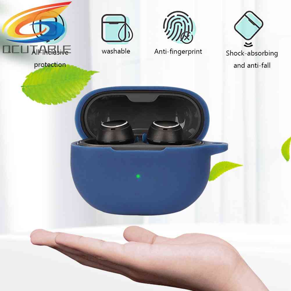 Vỏ Bảo Vệ Hộp Sạc Tai Nghe Không Dây Bằng Silicone Cho SoundPEATS Mini Pro Ốp
