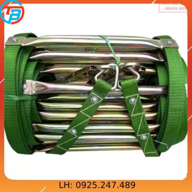 30M - Thang pccc dây thoát hiểm nhà cao tầng - Đã gồm móc