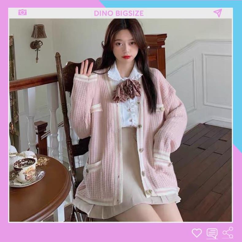 Áo cardigan nữ, Áo len cardigen bigsize dành cho nữ dáng rộng phong cách Hàn Quốc - M-4XL -DINO | BigBuy360 - bigbuy360.vn