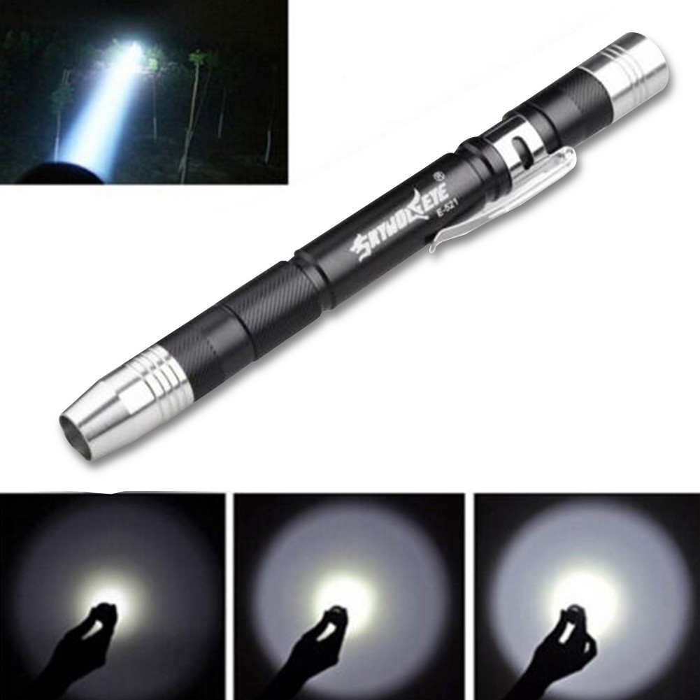 Đèn Pin Led Mini Cầm Tay Ánh Sáng Tím 350000lm