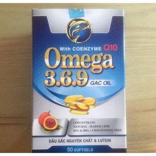 Viên Uống Dầu Gấc Omega 3.6.9 With Coenzyme Q10