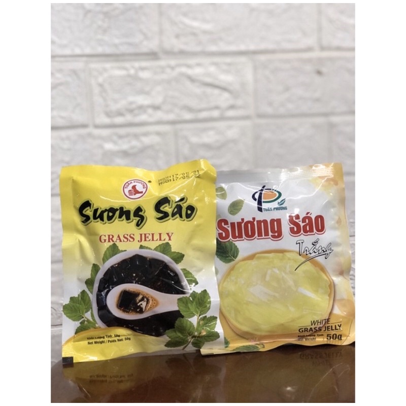 Bột Sương Sáo Đen-Trắng 50G