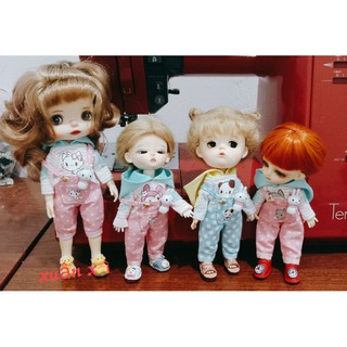 sét quần áo cho búp bê monts. Ob11.1/12. 1/8. mong.ming. bru...