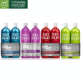 Set Dầu Gội Xả Tigi Bed Head 750ml [Vitamin House]