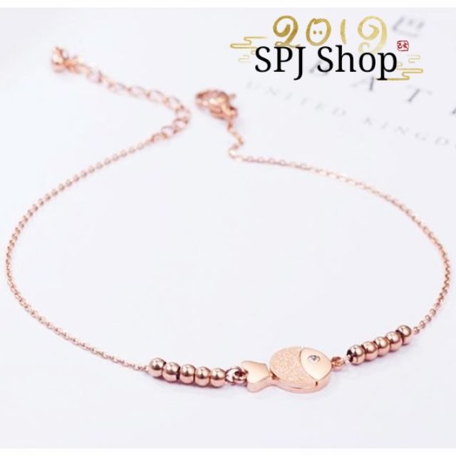 Lắc Chân Titan Con Cá Phun Cát Đính Xoàn Cách Điệu Bi | BigBuy360 - bigbuy360.vn