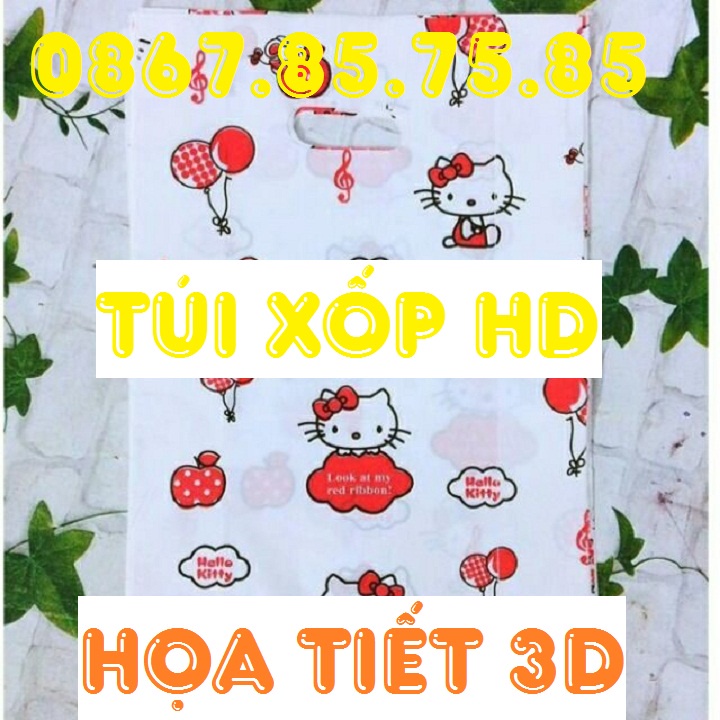 1Kg Túi Xốp Hột Xoài HD Nhám Đựng Mỹ Phẩm To, Quần Áo Nhỏ, Túi Gói Hàng Tiện Dụng, Bao Bì Thương Nguyễn