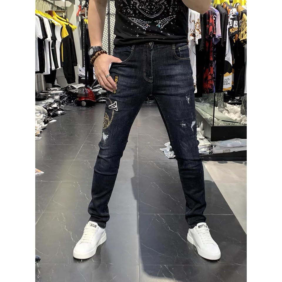 Quần Jean Nam - Quần Bò Nam co dãn ôm form tôn dáng chuẩn, quần jean thời trang cao cấp nam Muradfashion mẫu NT502 | BigBuy360 - bigbuy360.vn