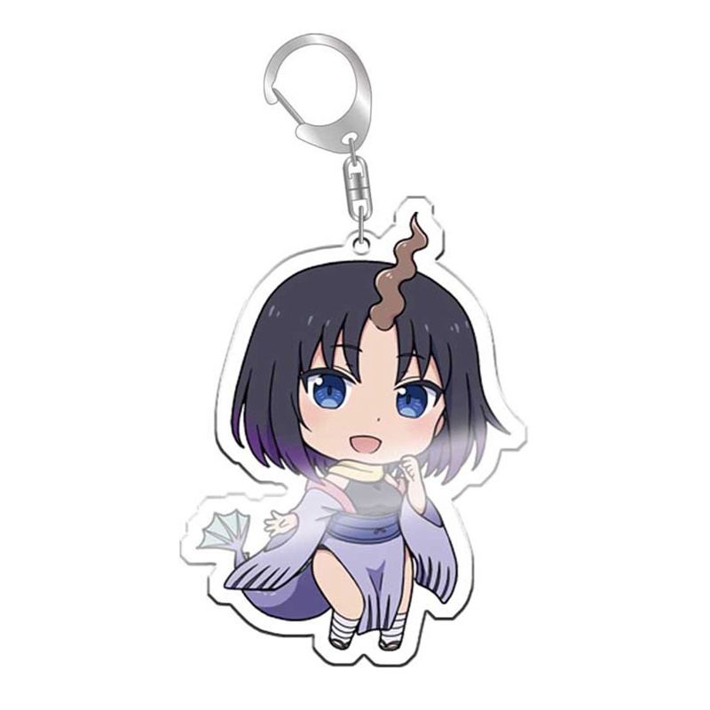 Ygt Móc Chìa Khóa Acrylic Hình Nhân Vật Anime Kobayashi San Chi No Maid Dragon Maid Dragon Maid Kanna Kamui