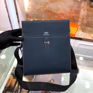Túi đeo chéo nam Hermès- da bê cao cấp Au nhập khẩu new fullbox