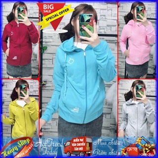 [Giá Tốt] ÁO KHOÁC NỮ DA CÁ CHỐNG NẮNG Thêu Táo (M19 - Có Bán Sỉ)