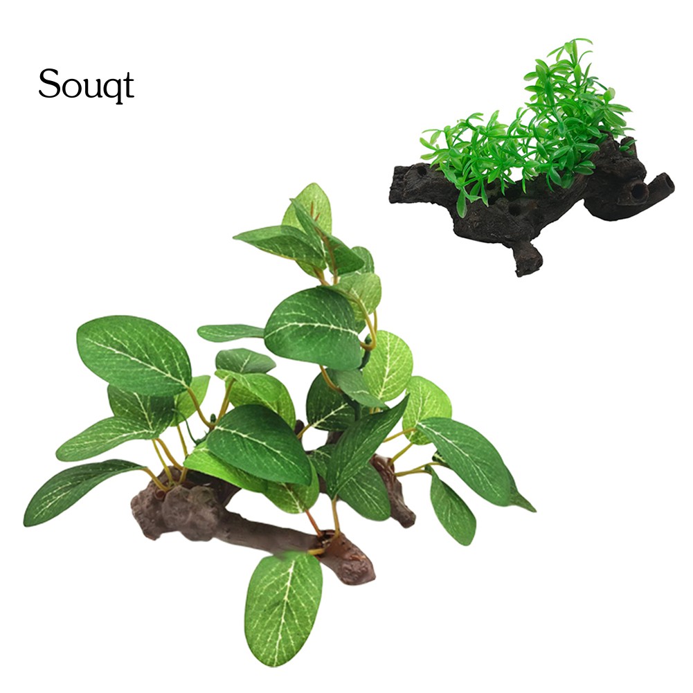 Cây Giả Trang Trí Bể Cá