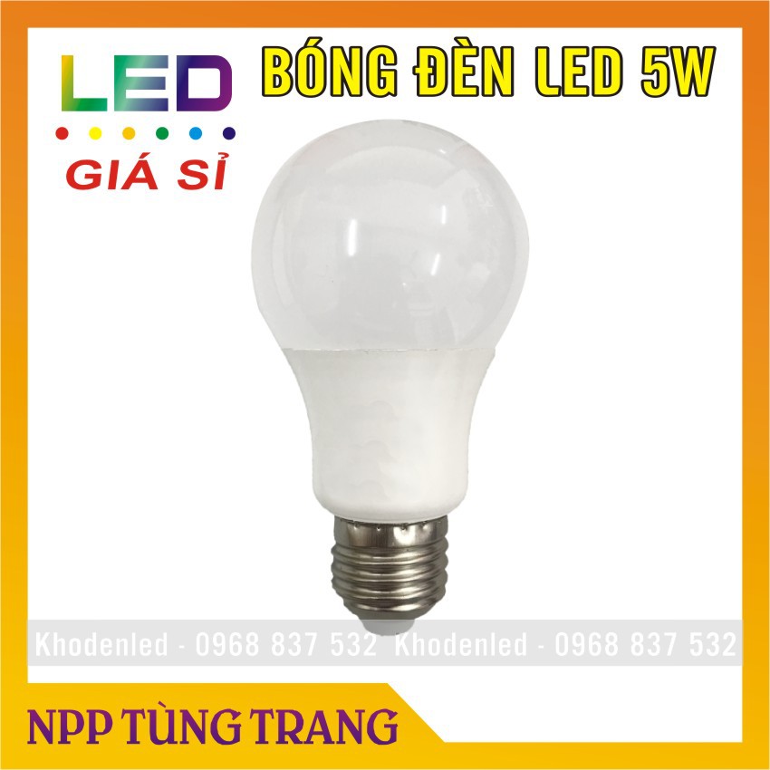 Dây đui đèn trang trí ngoài trời kèm bóng led 5w dùng cho quán cà phê, trà sữa