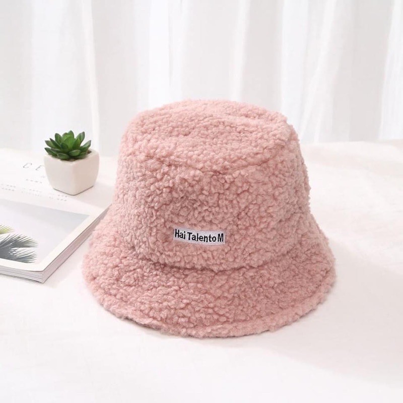 MŨ LEN LÔNG CỪU HÀN QUỐC BEANIE