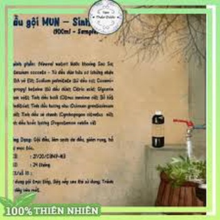 Dầu gội mun - Sinh dược
