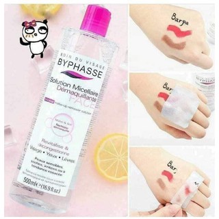 Nước tẩy trang Byphasse 500ml micellar make-up remover solution