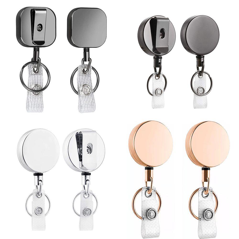 Móc Khóa Có Thể Thu Gọn Chống Thất Lạc Màu Cầu Vồng Giá Đỡ