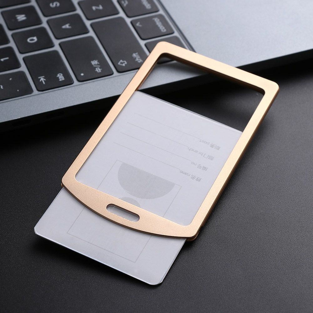 Bảng đựng thẻ tên bằng hợp kim nhôm màu đẹp cá tính