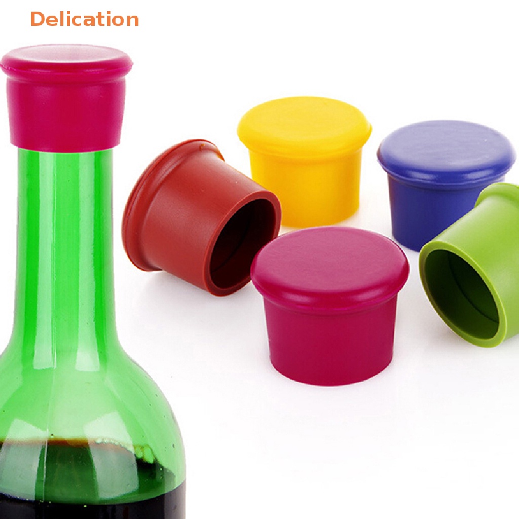 [Delication] Creative Silicone Wine Stopper Sparkling Wine Bottle Plug Cap Sealer Stopper