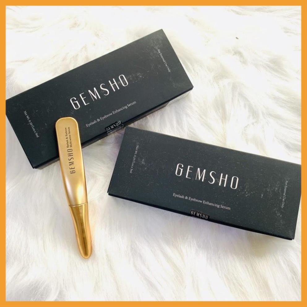 Dưỡng Dài Mi Dày Mi GEMSHO Hàng Chính Hãng Tinh Chất Serum Gemsho Eyelash & Eyebrow Enhancing Từ Mỹ auth | BigBuy360 - bigbuy360.vn
