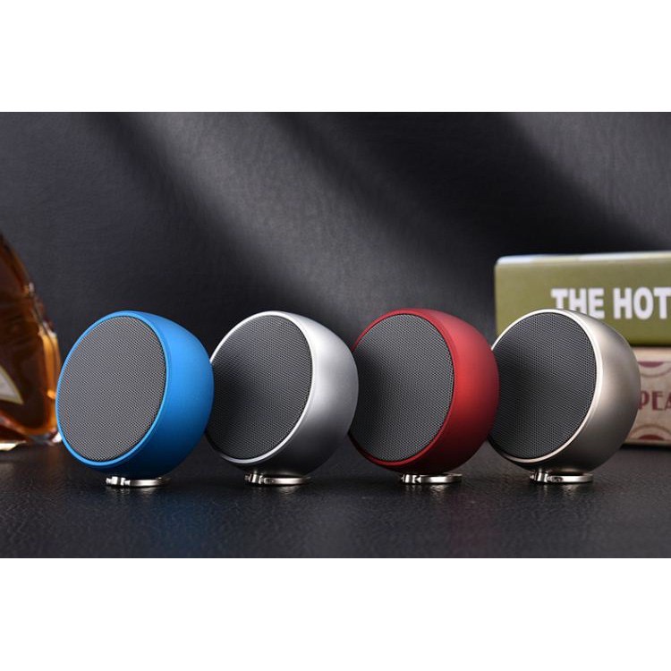 Loa Bluetooth Cầm Tay BS02 - Kèm Móc - Vỏ Nhôm [BS02 Màu Ngẫu Nhiên]