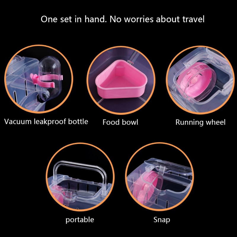 Lồng Nuôi Chuột Hamster Tiện Lợi