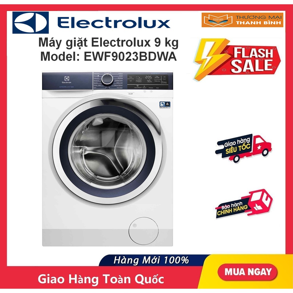 Máy Giặt ELECTROLUX 9.0 Kg EWF9023BDWA