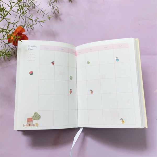 Sổ Kế Hoạch Nhật Ký 365 Ngày Life Planner - Nhật Bản Vàng