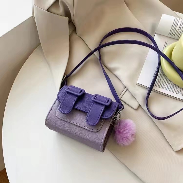 Túi Đeo Chéo Hình Vuông Nhỏ Màu Sắc Tương Phản Thời Trang Mùa Hè Năm 2021 Cho Nữ