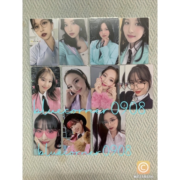 Lucky draw TWICE Formula of love photocard ảnh chính hãng