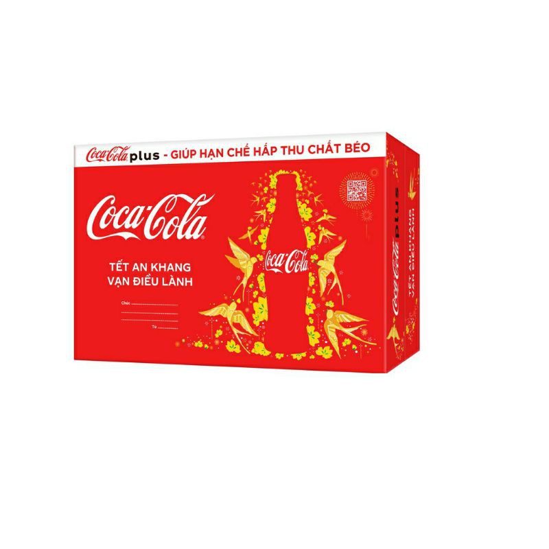 Coca cola Plus thùng 24 lon 330ml