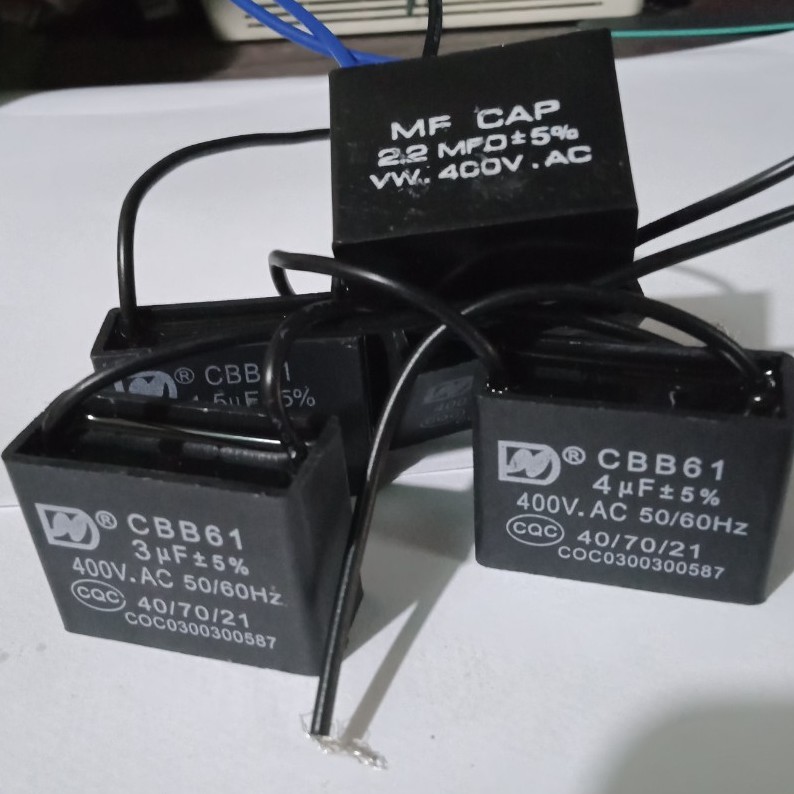 Tụ quạt điện các số loại thường