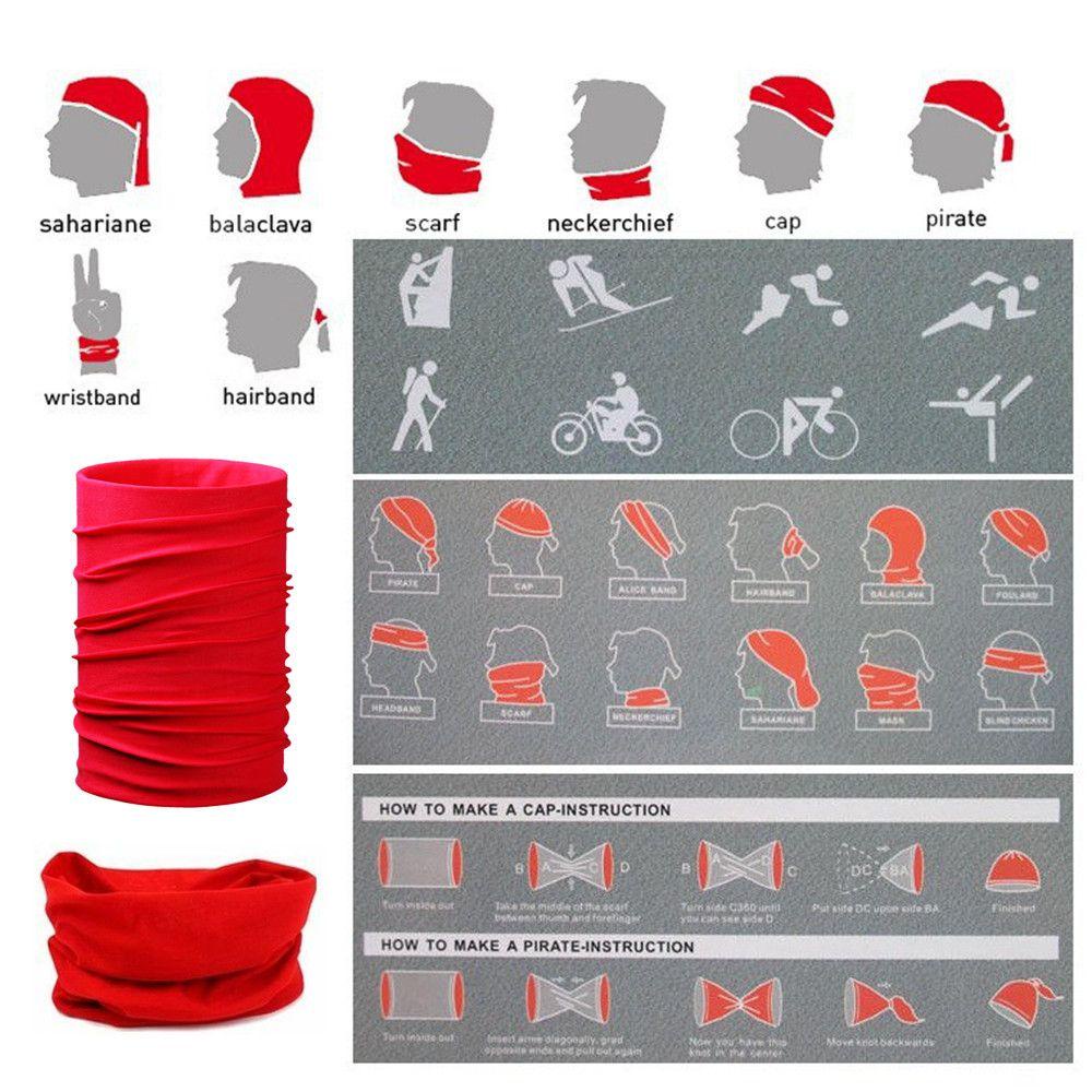 Set 5 Khăn Ống Đa Năng Bảo Vệ Cổ Và Mặt