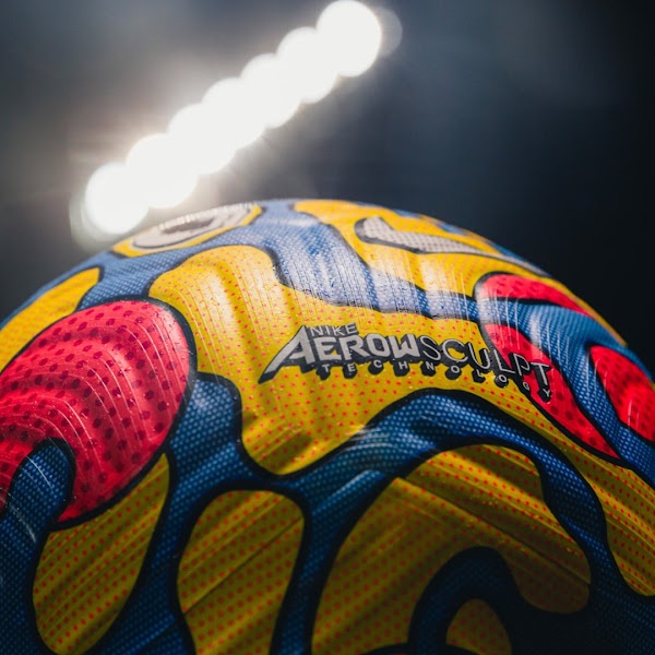 Banh Bóng Đá Nike Premier League 2022- Loại Bóng Da Cao Cấp Hàng F1 - Vàng Xanh - Tặng Đầu Kim Bơm