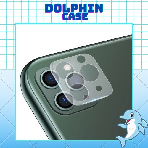 Kính Cường Lực Bảo Vệ Camera Dolphin Case Iphone 7plus/8plus/x/xsmax/11/ 11 Pro/ 11 ProMax/12/12pro/12promax