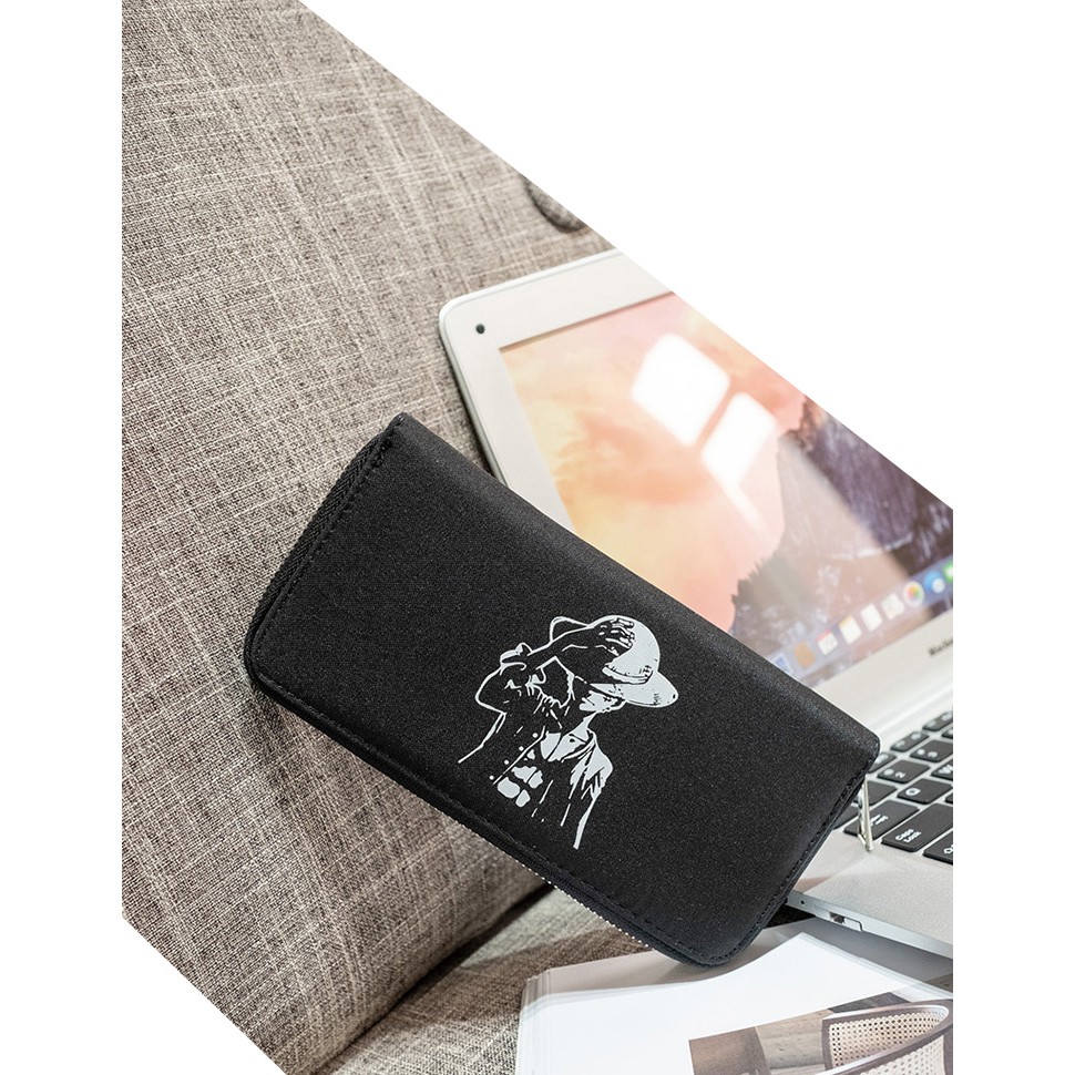 Ví dài nam in hình nổi bật nontop D77 Shalla