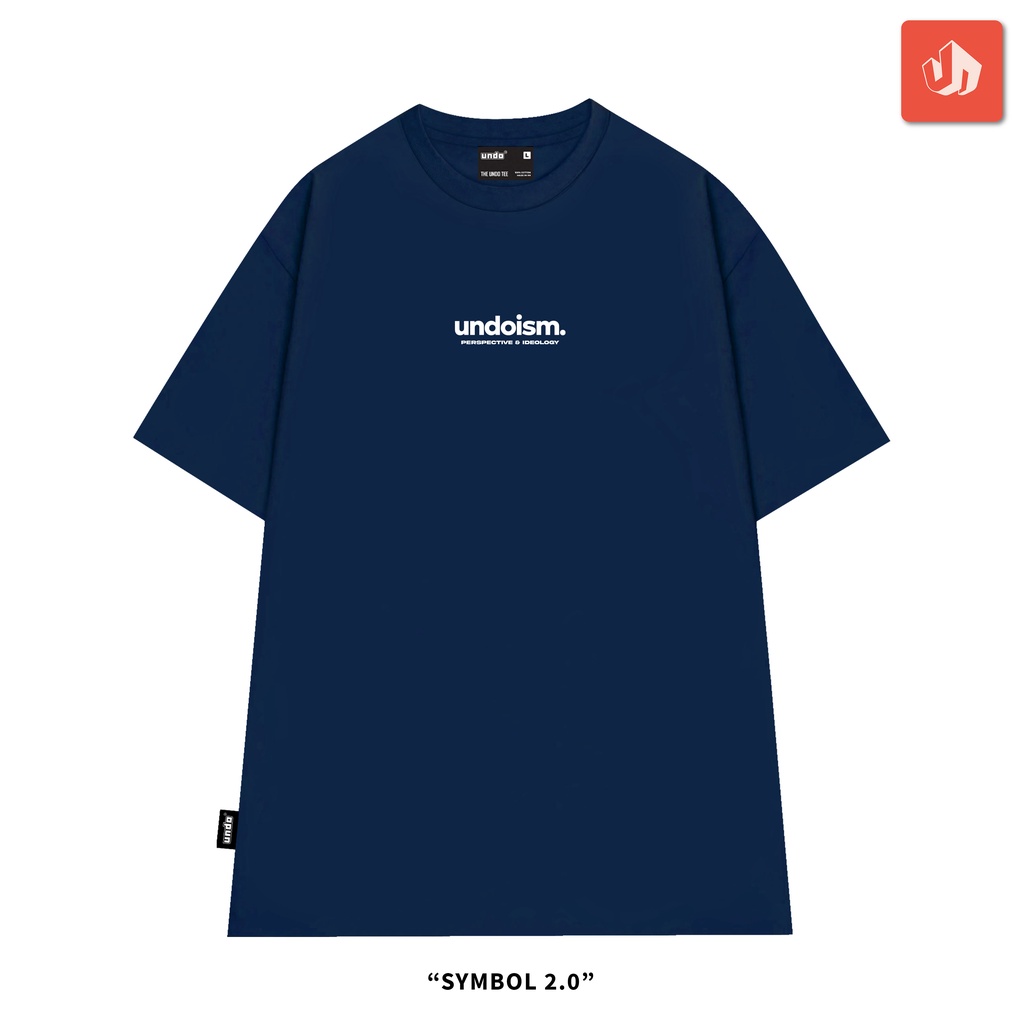 Áo Thun Unisex Undo Symbol 2.0 Màu Xanh Navy 100% Premium Cotton - Local Brand Chính Hãng