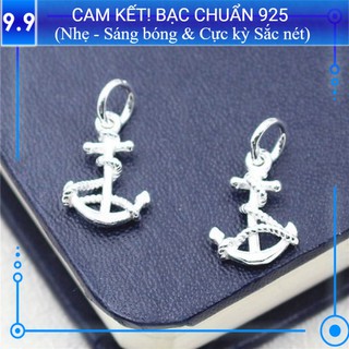 (CAM KẾT BẠC CHUẨN, SÁNG, NHẸ, SẮC NÉT) Charm bạc s925 Mỏ neo CH167