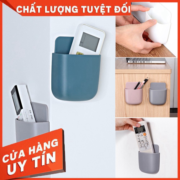 Khay để điều khiển remote,giá đỡ điều khiển từ xa gắn tường siêu tiện dụng