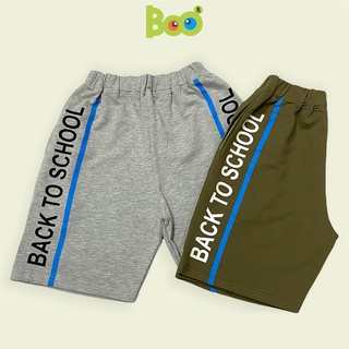 Quần lửng bé trai Back To School, phối xanh