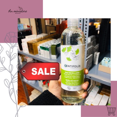 Nước Tẩy Trang Centifolia Micellar Water 💓an toàn cho da💓 500ml