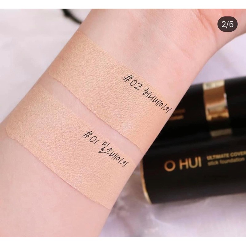 [DATE 2024] Set Kem nền dạng thỏi Ohui Ultimate Cover Stick Foundation special Set